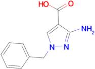 3-amino-1-benzyl-1H-pyrazole-4-carboxylic acid