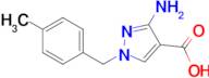 3-amino-1-(4-methylbenzyl)-1H-pyrazole-4-carboxylic acid