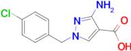 3-amino-1-(4-chlorobenzyl)-1H-pyrazole-4-carboxylic acid