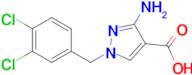 3-amino-1-(3,4-dichlorobenzyl)-1H-pyrazole-4-carboxylic acid