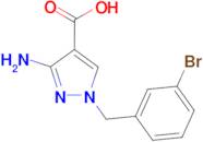 3-amino-1-(3-bromobenzyl)-1H-pyrazole-4-carboxylic acid