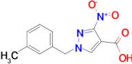 1-(3-methylbenzyl)-3-nitro-1H-pyrazole-4-carboxylic acid