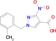 1-(2-methylbenzyl)-3-nitro-1H-pyrazole-4-carboxylic acid