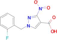 1-(2-fluorobenzyl)-3-nitro-1H-pyrazole-4-carboxylic acid