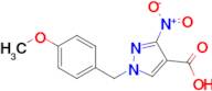 1-(4-methoxybenzyl)-3-nitro-1H-pyrazole-4-carboxylic acid