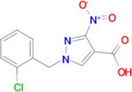 1-(2-chlorobenzyl)-3-nitro-1H-pyrazole-4-carboxylic acid