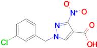 1-(3-chlorobenzyl)-3-nitro-1H-pyrazole-4-carboxylic acid
