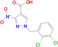 1-(2,3-dichlorobenzyl)-3-nitro-1H-pyrazole-4-carboxylic acid