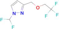 1-(Difluoromethyl)-3-[(2,2,2-trifluoroethoxy)methyl]-1H-pyrazole