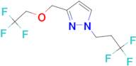 3-[(2,2,2-trifluoroethoxy)methyl]-1-(3,3,3-trifluoropropyl)-1H-pyrazole