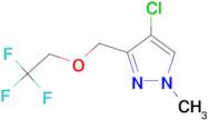 4-chloro-1-methyl-3-[(2,2,2-trifluoroethoxy)methyl]-1H-pyrazole