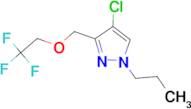 4-chloro-1-propyl-3-[(2,2,2-trifluoroethoxy)methyl]-1H-pyrazole