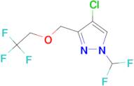 4-Chloro-1-(difluoromethyl)-3-[(2,2,2-trifluoroethoxy)methyl]-1H-pyrazole