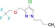 1-butyl-4-chloro-3-[(2,2,2-trifluoroethoxy)methyl]-1H-pyrazole