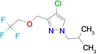 4-chloro-1-isobutyl-3-[(2,2,2-trifluoroethoxy)methyl]-1H-pyrazole