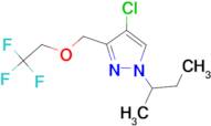 1-sec-butyl-4-chloro-3-[(2,2,2-trifluoroethoxy)methyl]-1H-pyrazole