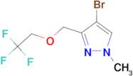 4-bromo-1-methyl-3-[(2,2,2-trifluoroethoxy)methyl]-1H-pyrazole