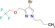 4-bromo-1-butyl-3-[(2,2,2-trifluoroethoxy)methyl]-1H-pyrazole