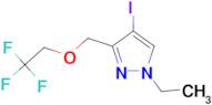 1-ethyl-4-iodo-3-[(2,2,2-trifluoroethoxy)methyl]-1H-pyrazole