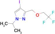 4-iodo-1-isopropyl-3-[(2,2,2-trifluoroethoxy)methyl]-1H-pyrazole