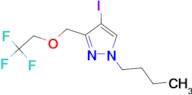 1-butyl-4-iodo-3-[(2,2,2-trifluoroethoxy)methyl]-1H-pyrazole