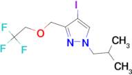 4-iodo-1-isobutyl-3-[(2,2,2-trifluoroethoxy)methyl]-1H-pyrazole