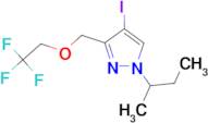 1-sec-butyl-4-iodo-3-[(2,2,2-trifluoroethoxy)methyl]-1H-pyrazole