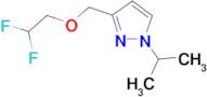 3-[(2,2-difluoroethoxy)methyl]-1-isopropyl-1H-pyrazole