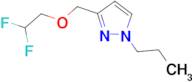 3-[(2,2-difluoroethoxy)methyl]-1-propyl-1H-pyrazole