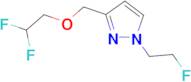 3-[(2,2-difluoroethoxy)methyl]-1-(2-fluoroethyl)-1H-pyrazole