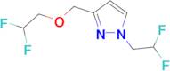 3-[(2,2-difluoroethoxy)methyl]-1-(2,2-difluoroethyl)-1H-pyrazole