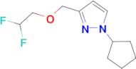 1-cyclopentyl-3-[(2,2-difluoroethoxy)methyl]-1H-pyrazole