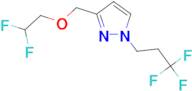 3-[(2,2-difluoroethoxy)methyl]-1-(3,3,3-trifluoropropyl)-1H-pyrazole