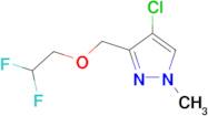 4-chloro-3-[(2,2-difluoroethoxy)methyl]-1-methyl-1H-pyrazole