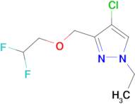 4-chloro-3-[(2,2-difluoroethoxy)methyl]-1-ethyl-1H-pyrazole