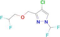 4-Chloro-3-[(2,2-difluoroethoxy)methyl]-1-(difluoromethyl)-1H-pyrazole