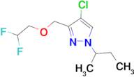 1-sec-butyl-4-chloro-3-[(2,2-difluoroethoxy)methyl]-1H-pyrazole