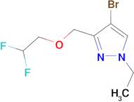 4-bromo-3-[(2,2-difluoroethoxy)methyl]-1-ethyl-1H-pyrazole