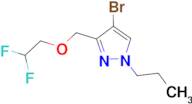 4-bromo-3-[(2,2-difluoroethoxy)methyl]-1-propyl-1H-pyrazole