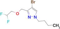 4-bromo-1-butyl-3-[(2,2-difluoroethoxy)methyl]-1H-pyrazole