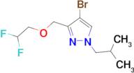 4-bromo-3-[(2,2-difluoroethoxy)methyl]-1-isobutyl-1H-pyrazole