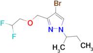 4-bromo-1-sec-butyl-3-[(2,2-difluoroethoxy)methyl]-1H-pyrazole