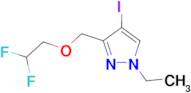 3-[(2,2-difluoroethoxy)methyl]-1-ethyl-4-iodo-1H-pyrazole