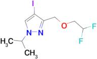 3-[(2,2-difluoroethoxy)methyl]-4-iodo-1-isopropyl-1H-pyrazole