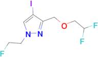 3-[(2,2-difluoroethoxy)methyl]-1-(2-fluoroethyl)-4-iodo-1H-pyrazole