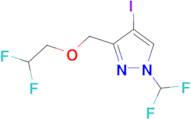 3-[(2,2-Difluoroethoxy)methyl]-1-(difluoromethyl)-4-iodo-1H-pyrazole