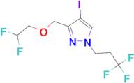 3-[(2,2-difluoroethoxy)methyl]-4-iodo-1-(3,3,3-trifluoropropyl)-1H-pyrazole