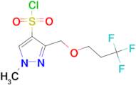 1-methyl-3-[(3,3,3-trifluoropropoxy)methyl]-1H-pyrazole-4-sulfonyl chloride