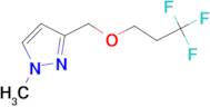 1-methyl-3-[(3,3,3-trifluoropropoxy)methyl]-1H-pyrazole