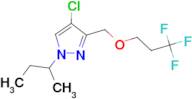 1-sec-butyl-4-chloro-3-[(3,3,3-trifluoropropoxy)methyl]-1H-pyrazole